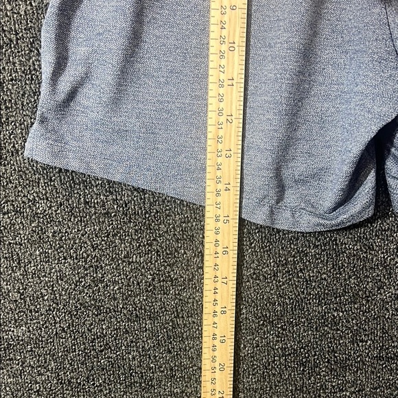 Nike Dri-Fit Blue Gray Athletic Shorts with Elastic Waistband, Womens S - Picture 6 of 8